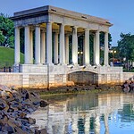 The Pilgrims first landed at Plymouth Rock