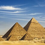 Slaves built the pyramids