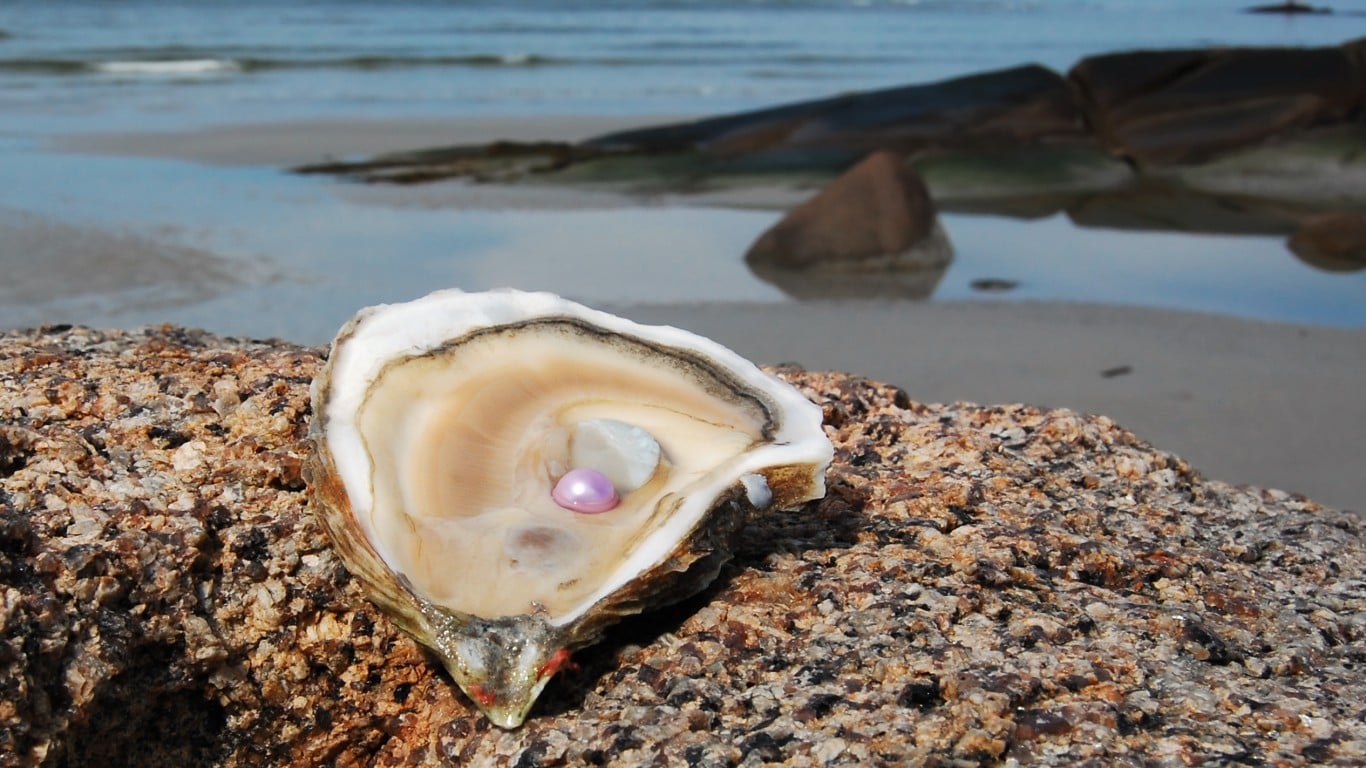 Only oysters make pearls