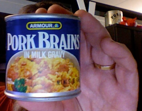Pork Brains in Gravy