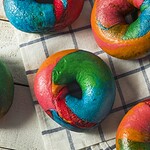 Rainbow Bagels