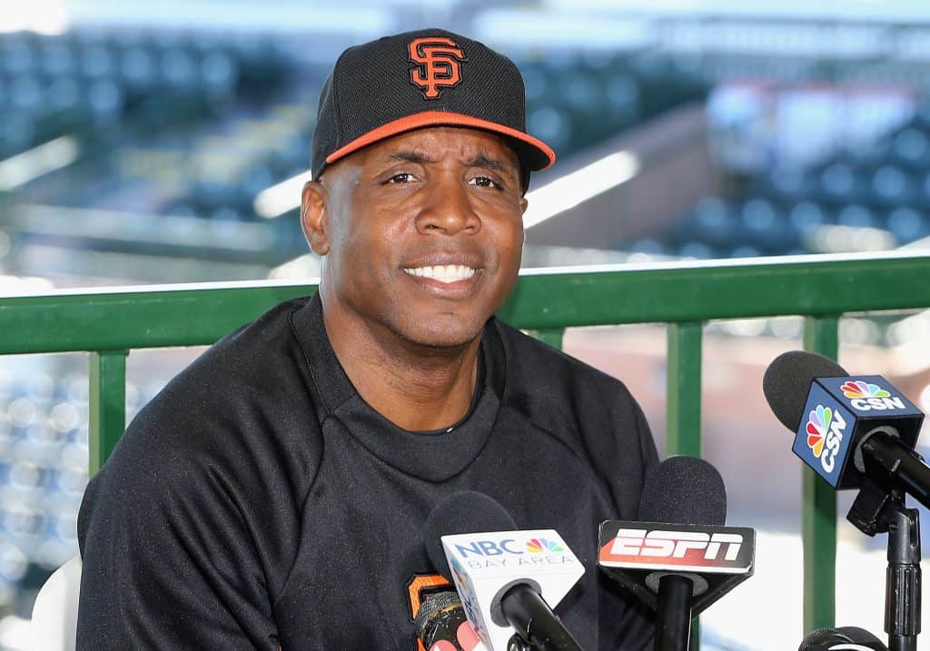 Barry Bond Attends San Francisco Giants Camp as a Spring Training Instructor