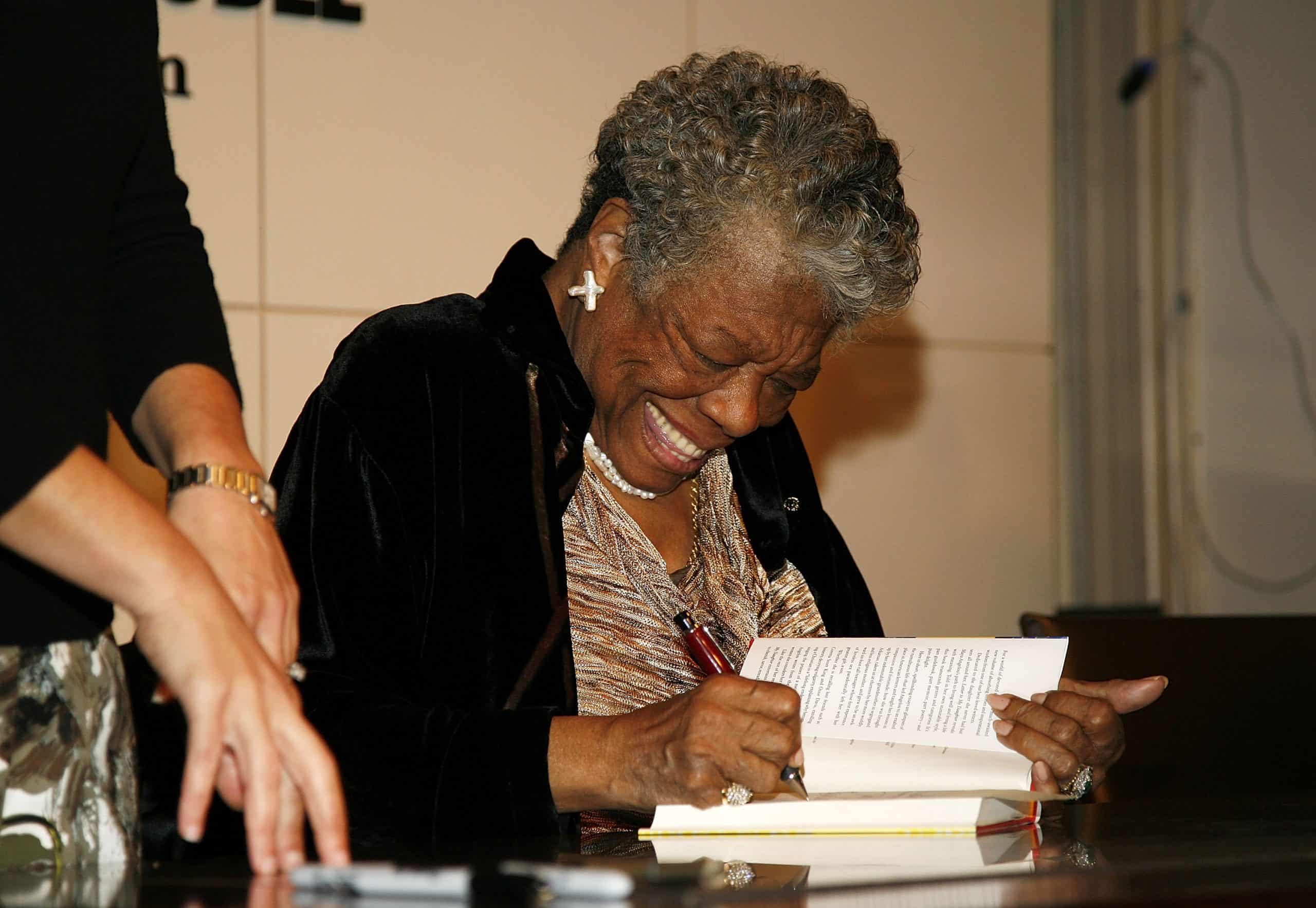 Maya Angelou Signs Copies Of "Maya Angelou: Letter To My Daughter"