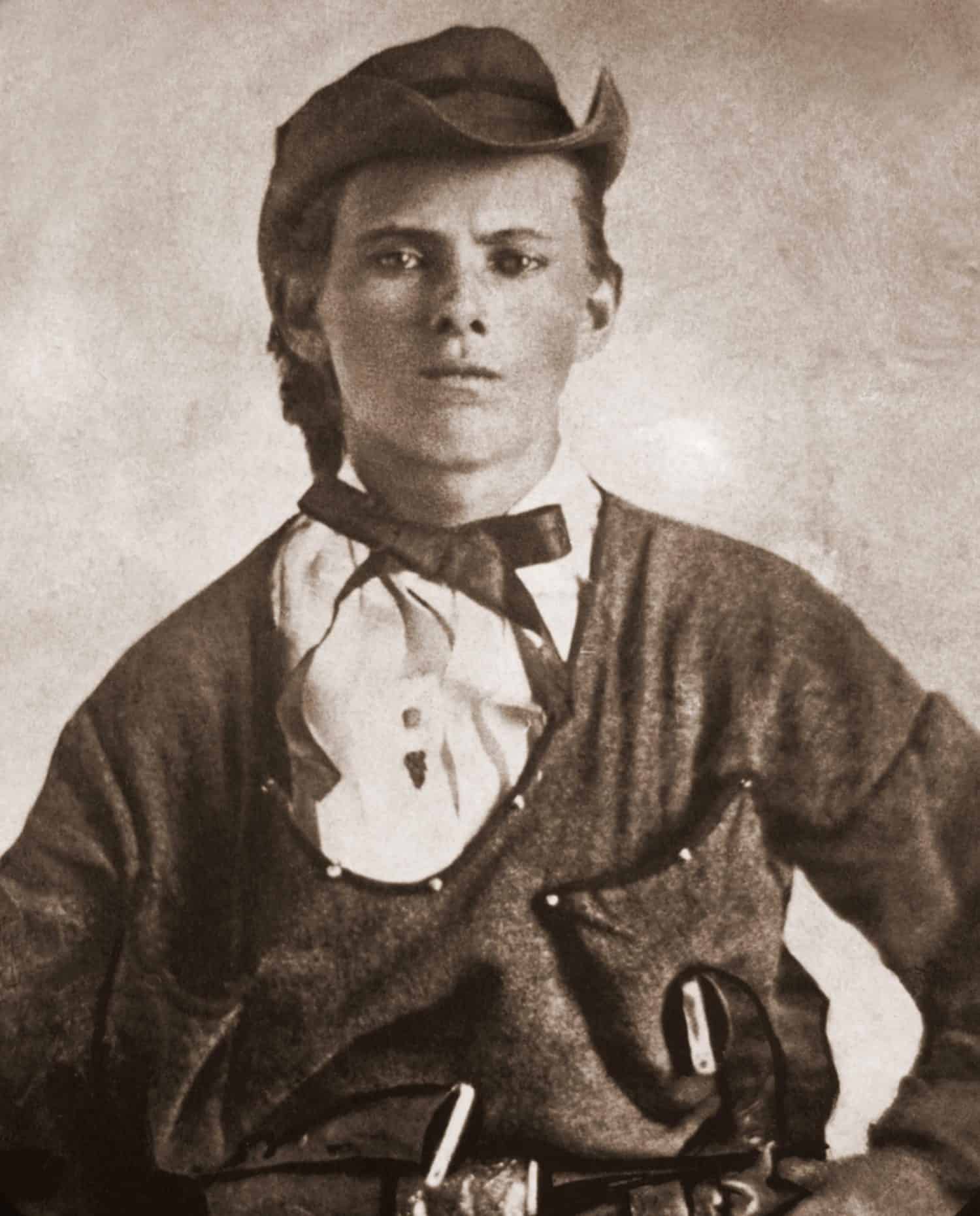 Jesse James (1847-1882). Portrait ca. 1870s.