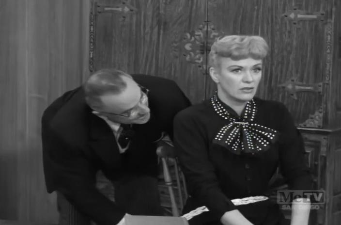 Eve Arden and Gale Gordon in Our Miss Brooks (1952)