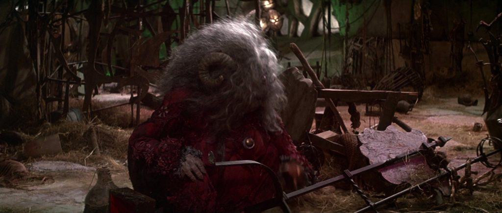 Frank Oz and Billie Whitelaw in The Dark Crystal (1982)