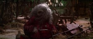 Frank Oz and Billie Whitelaw in The Dark Crystal (1982)