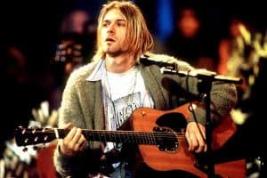 Kurt Cobain in Unplugged