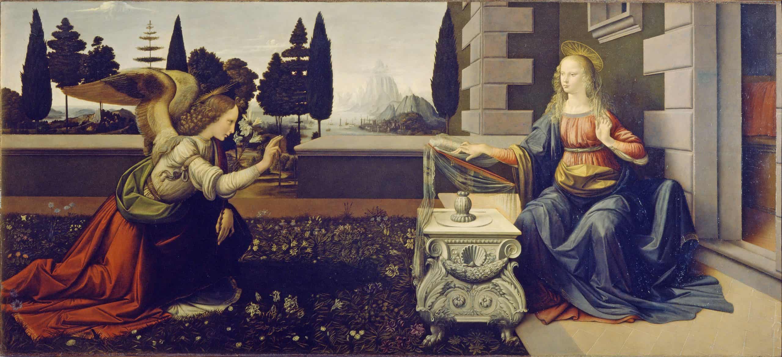Leonardo da Vinci Annunciazione