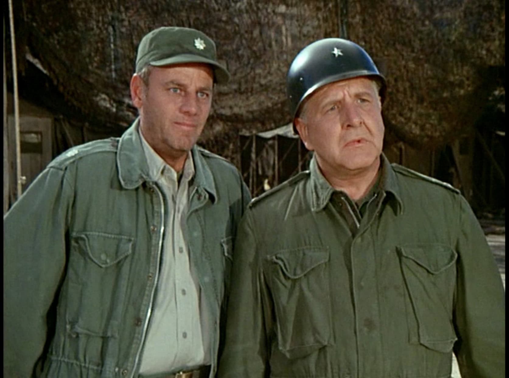 McLean Stevenson and Herb Voland in M*A*S*H (1972)