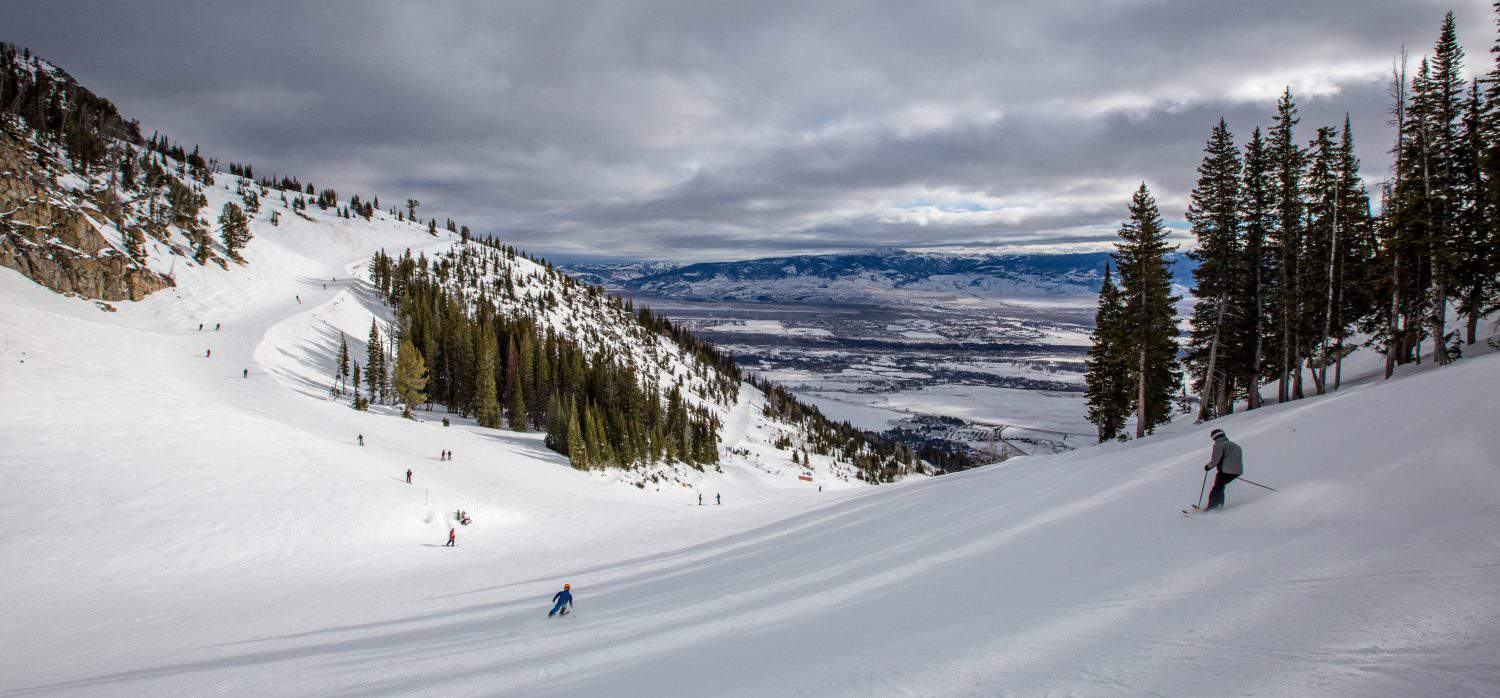 Jackson Hole Ski resort, Wyoming, USA