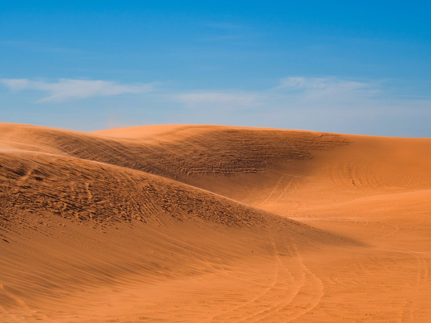 Sand Dunes in Little Sahara State Park in Waynoka, USA