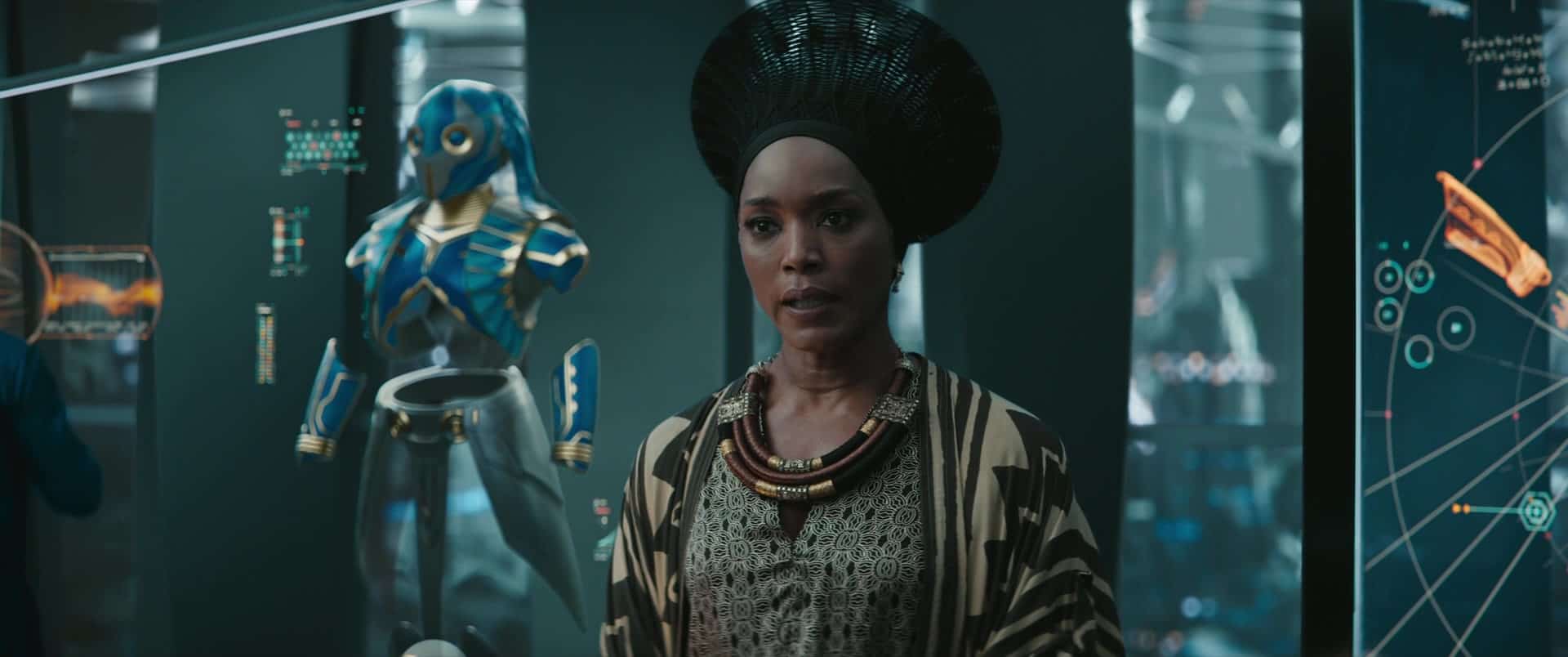 Angela Bassett and Letitia Wright in Black Panther: Wakanda Forever (2022)