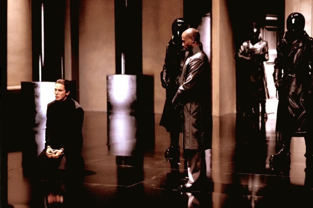 Christian Bale and Taye Diggs in Equilibrium (2002)