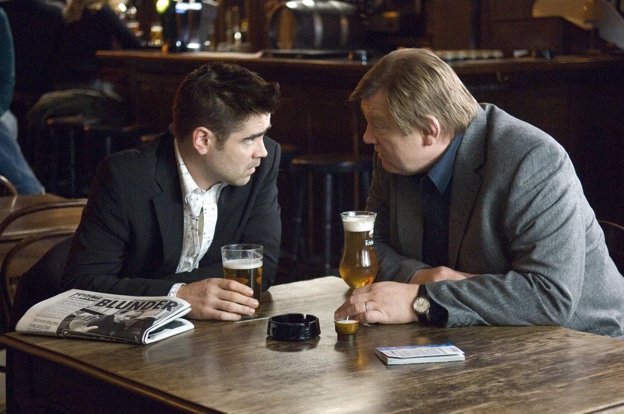 Colin Farrell and Brendan Gleeson in In Bruges (2008)