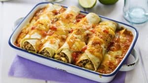 Enchiladas | Spicy beef enchilada