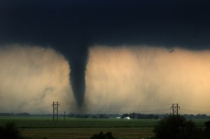 Tornado in Cheyenne, Oklahoma