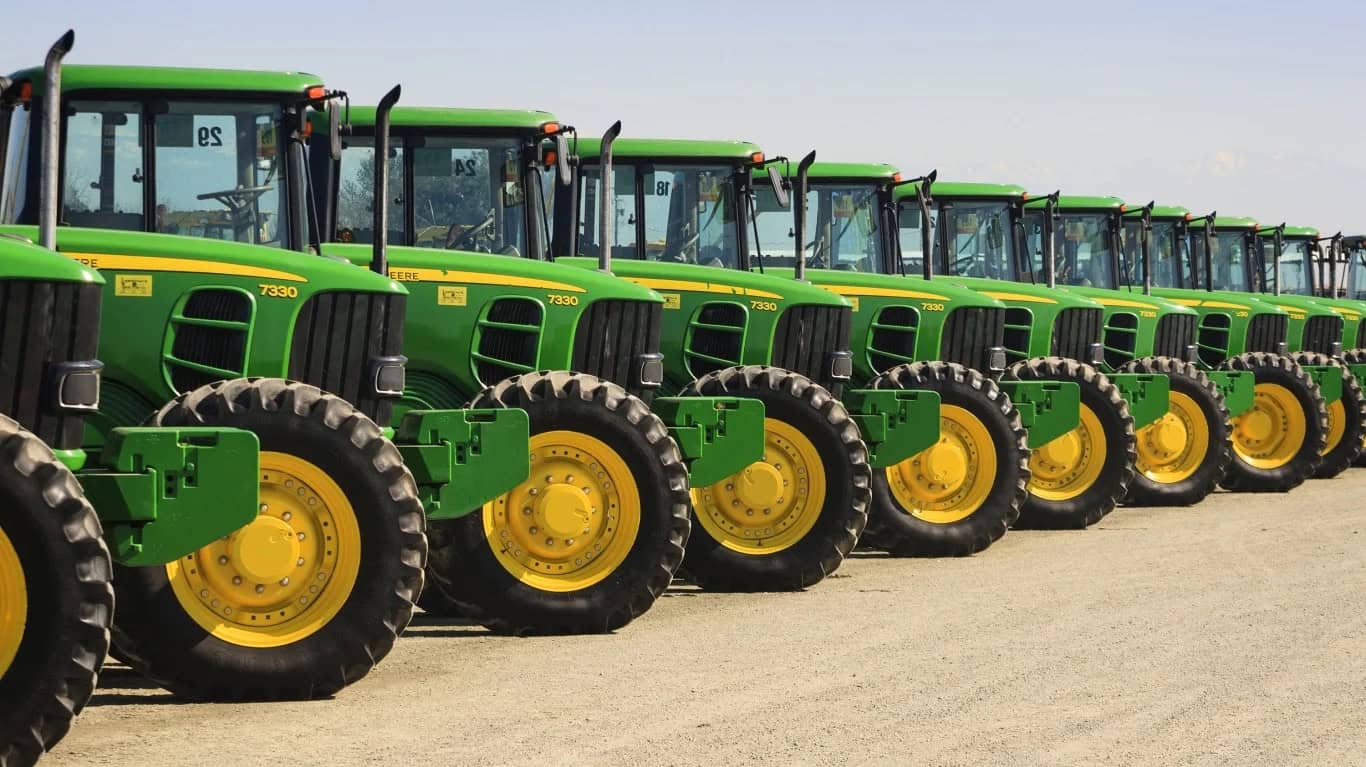 John Deere tractors
