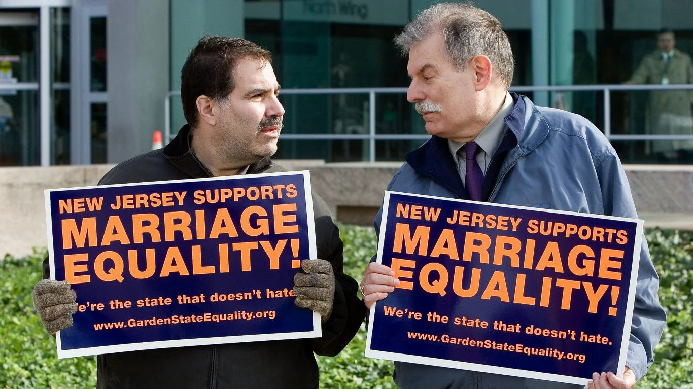 New Jersey marriage equality