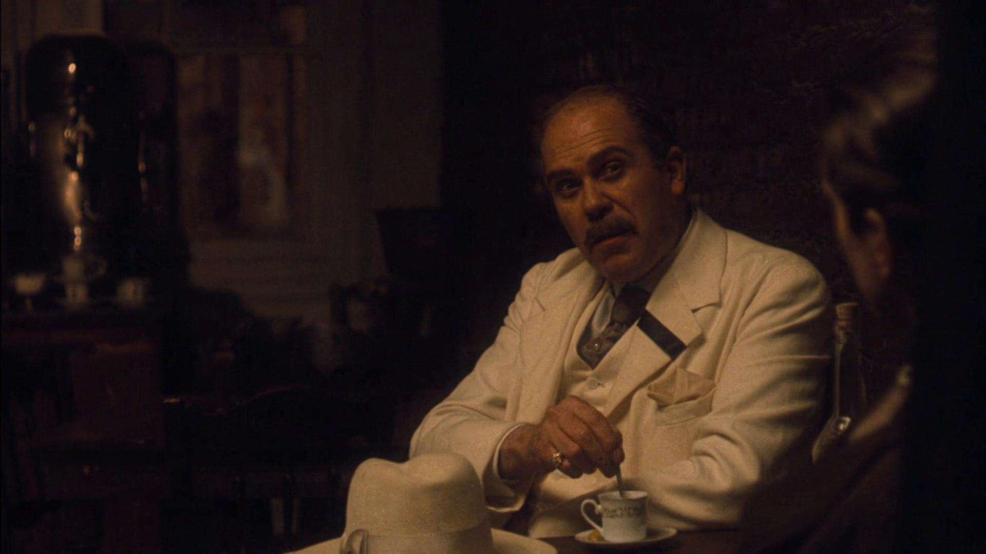 Robert De Niro and Gastone Moschin in The Godfather Part II (1974)