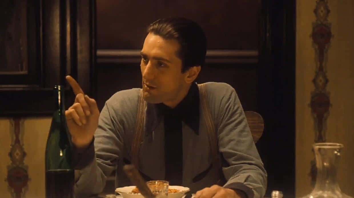Robert De Niro in The Godfather Part II (1974)