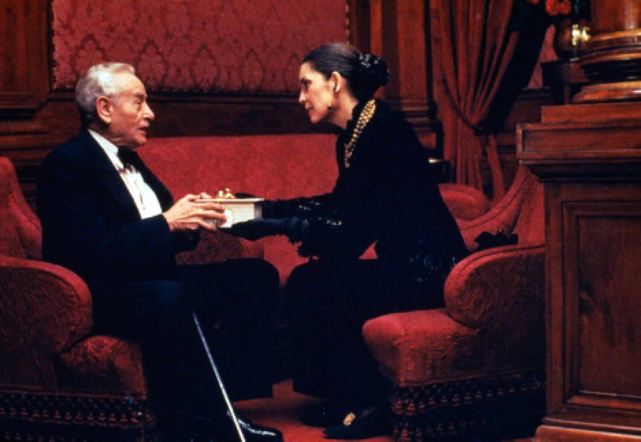 Talia Shire and Eli Wallach in The Godfather Part III (1990)