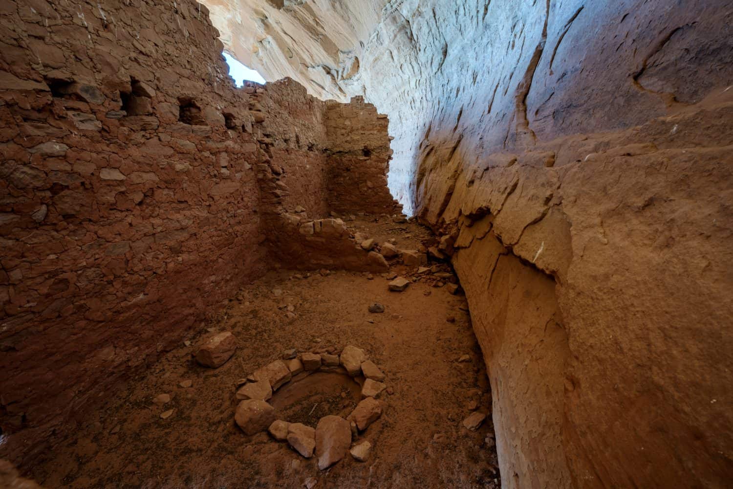 The 17 Room Ruin, located on the Navajo Reservation near the San Juan River.