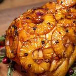 Baked Ham with Pineapple