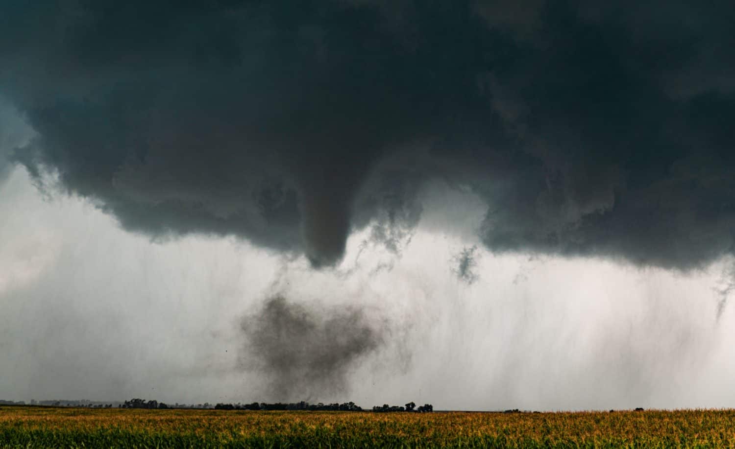 Tornado digs up Iowa landscape