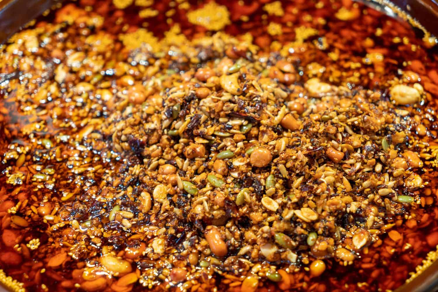 Chili sauce and fermented soybean sauce are a traditional Chinese delicacy