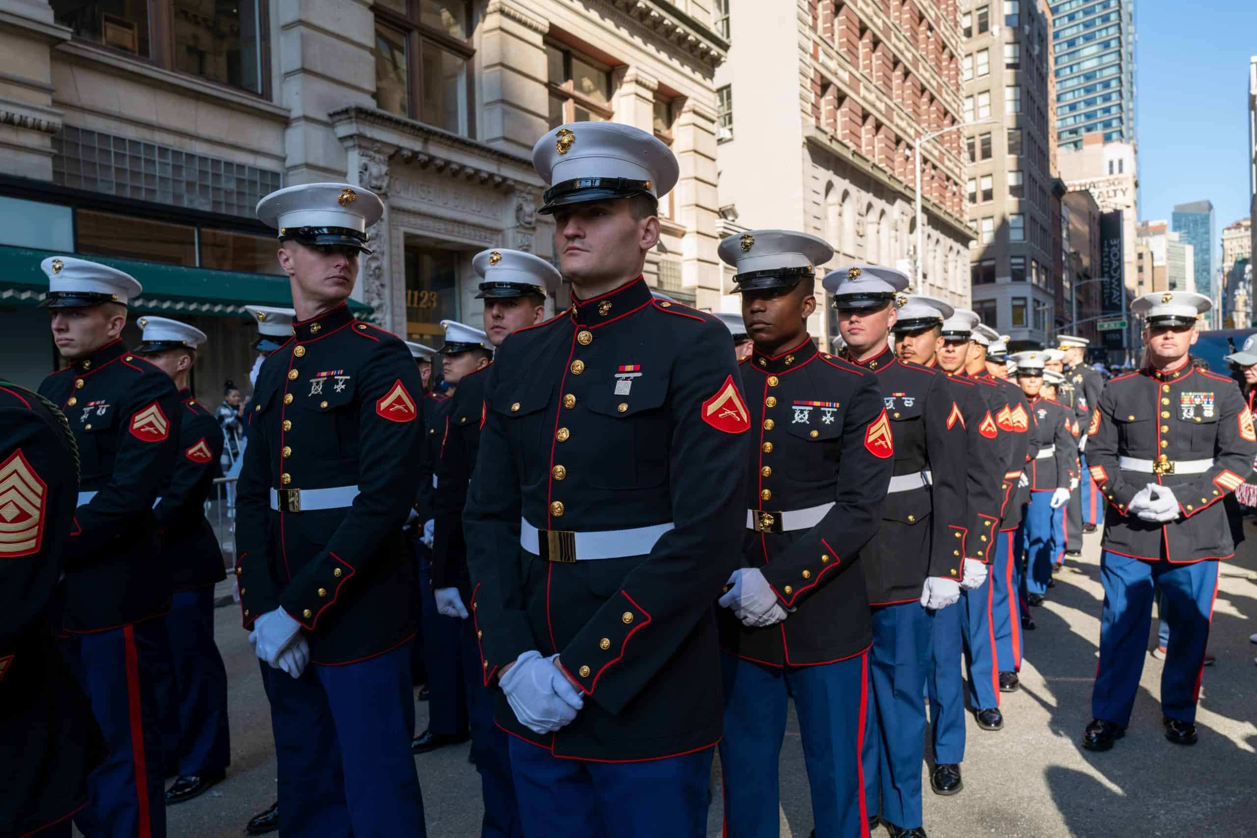 Veteran's Day Parade Held In New York City