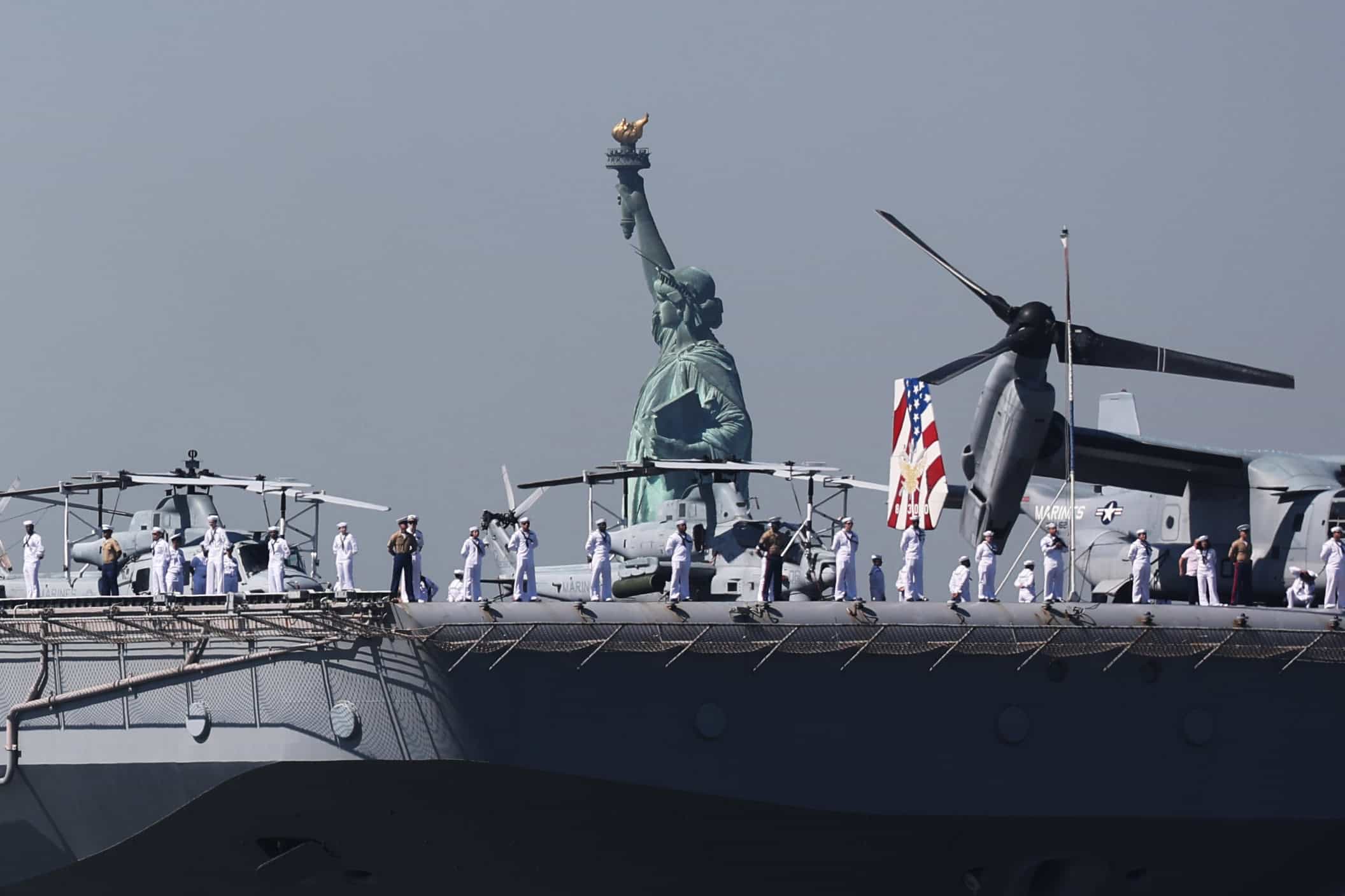 Annual Parade Of Ships Kicks Off New York's Fleet Week