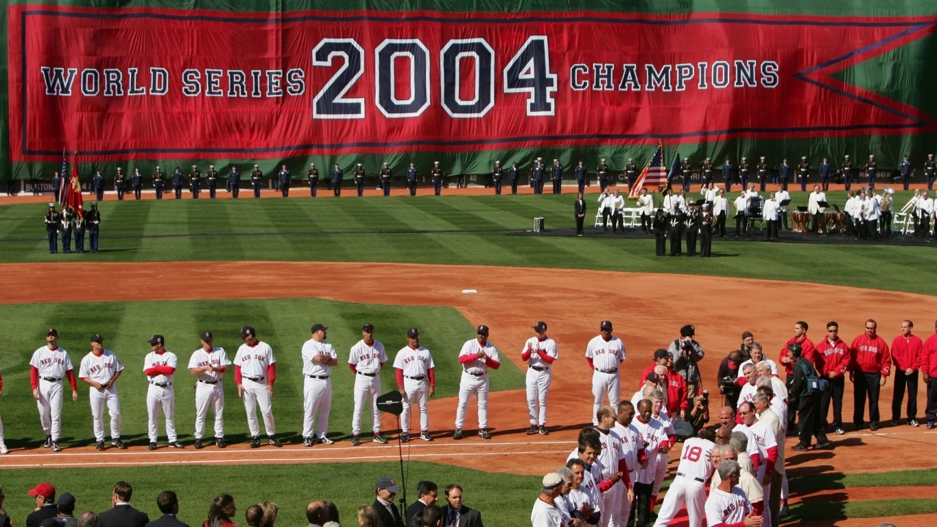 Red Sox 2004 champions