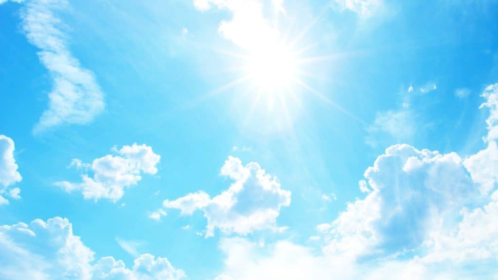 Sky blue background. Sky cloud clear, cloud, cloudscape, heaven, weather, sunlight, blue, bright, nature, sky, abstract