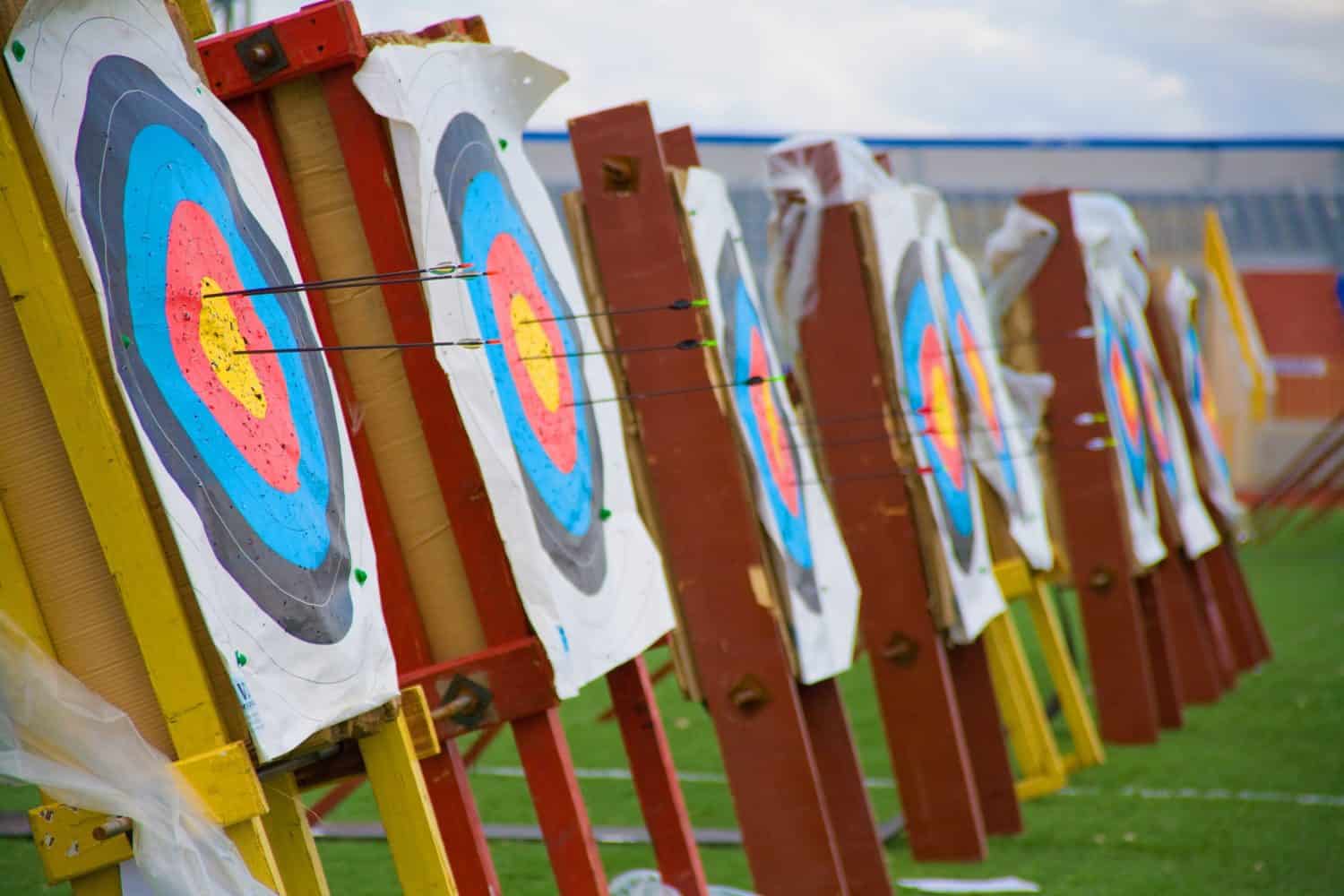 Archery Target. High quality photo