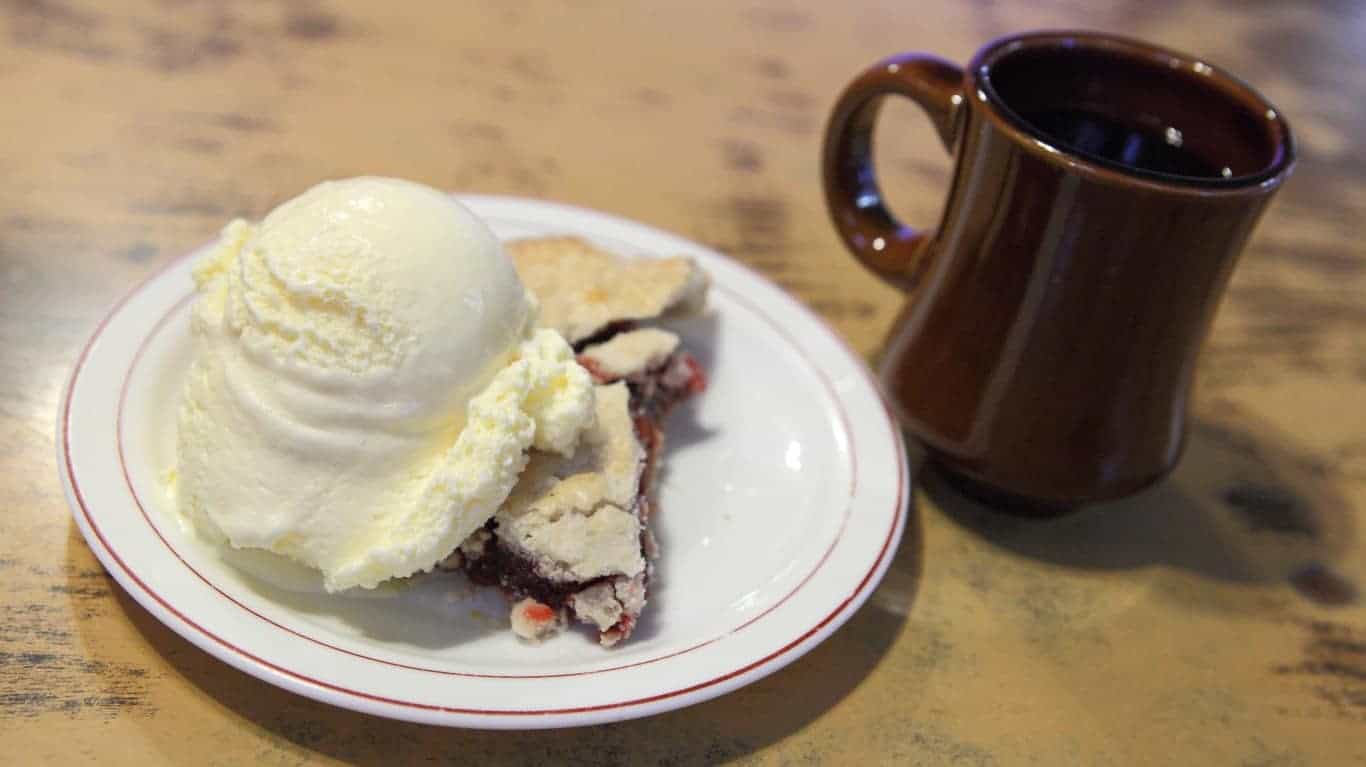 Cherry Pie and Coffee by Steven Miller