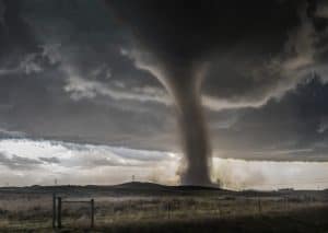 Tornado in Wray, Colorado in May of 2016. Was rated an EF2