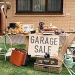 Yard sale or garage sale