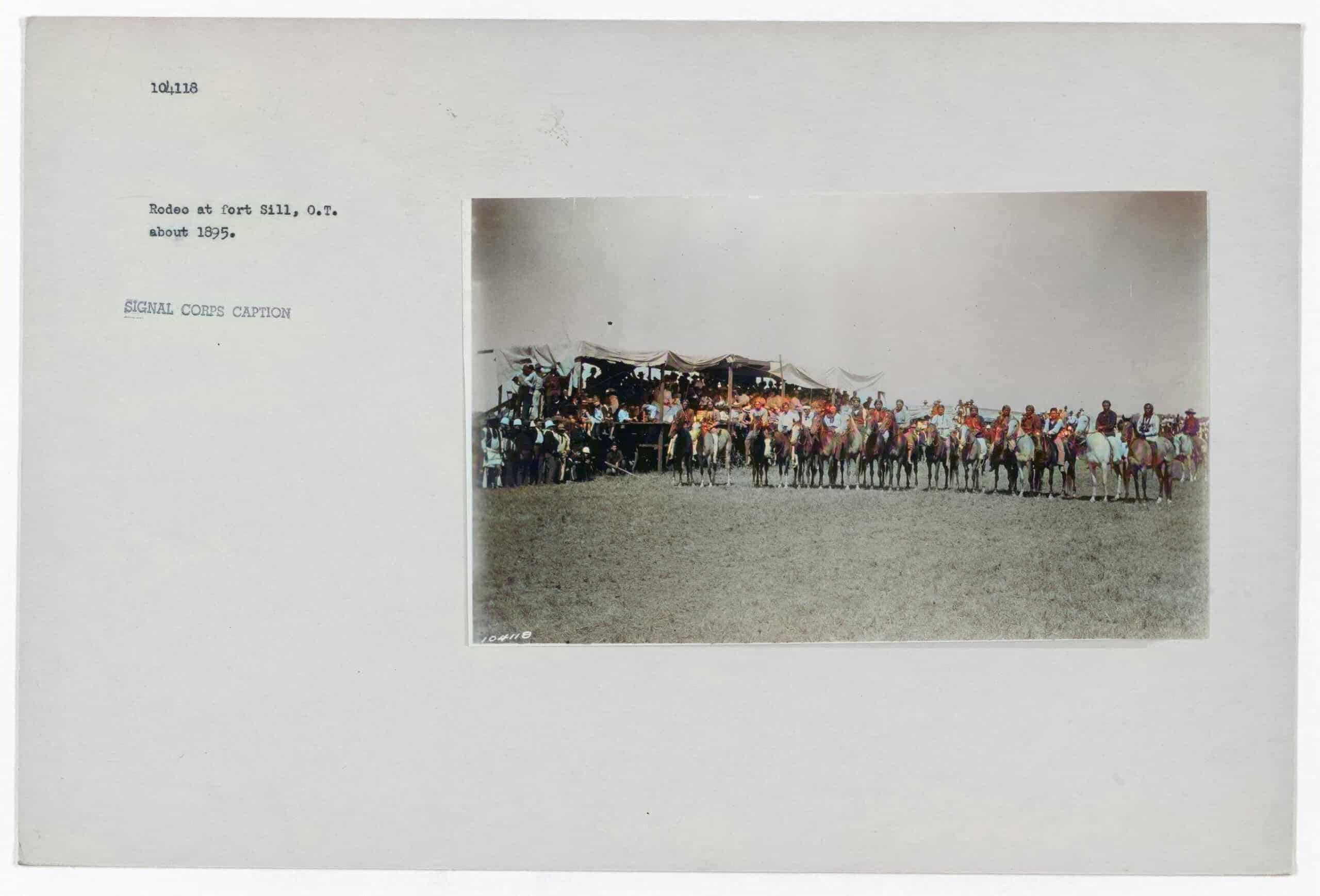 Riders Gather at Fort Sill