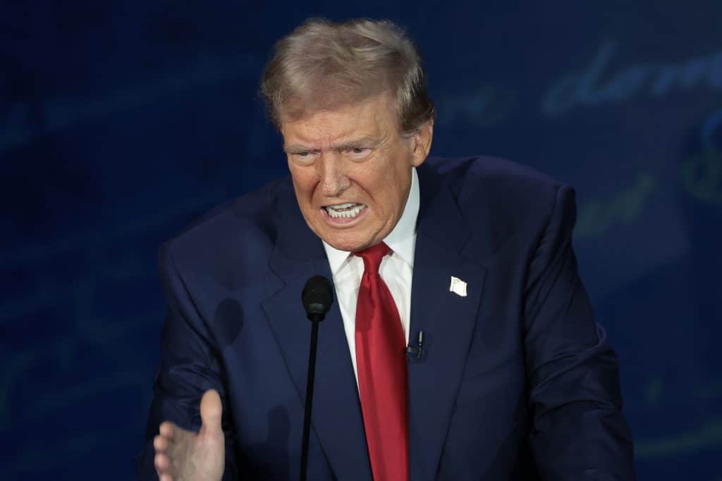 ABC News Hosts Presidential Debate Between Donald Trump And VP Kamala Harris At The National Constitution Center In Philadelphia