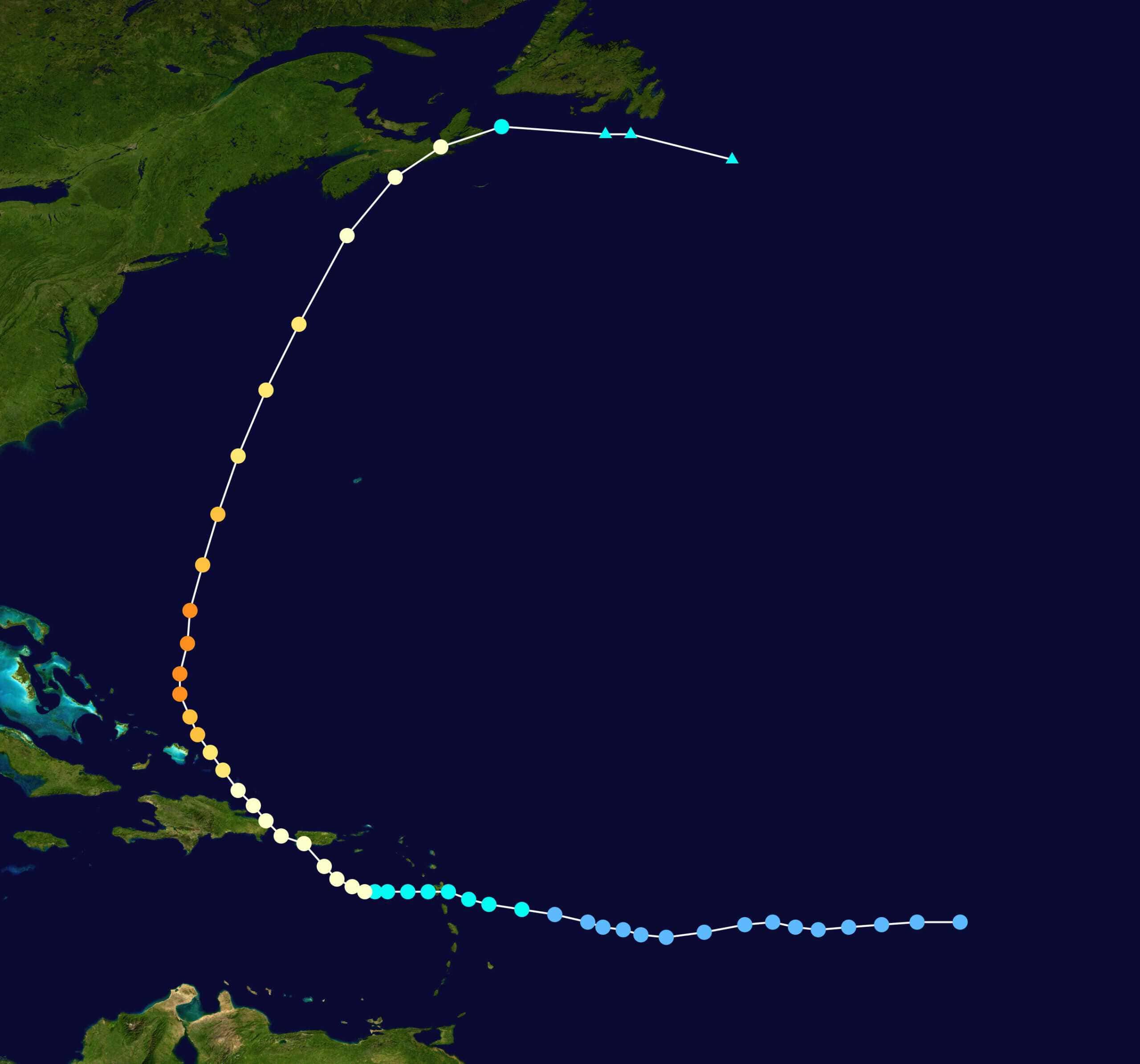 46. Hurricane Hortense