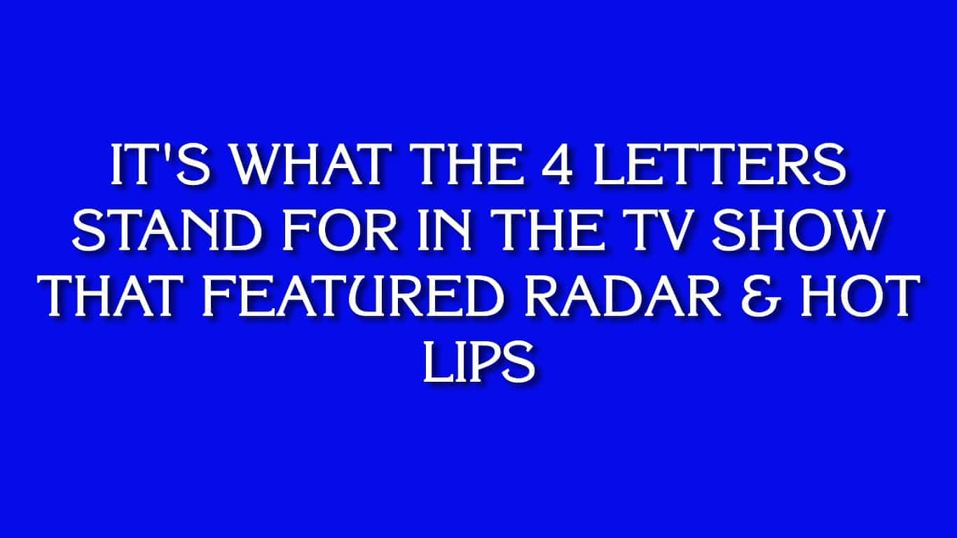 ACTING TV MILITARY $1600:
