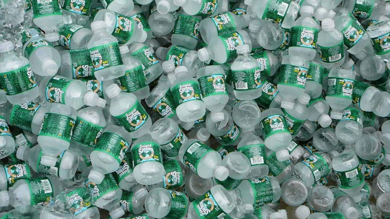 15. Poland Spring water