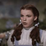 Dorothy Gale's blue and white checkered dress in "The Wizard of Oz"