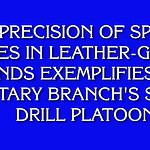 MILITARY SPECTACLES $1,000 (Daily Double):