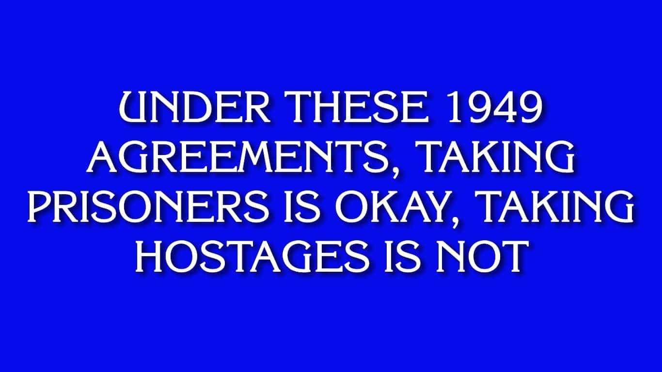 MILITARY MATTERS $6,000 (Daily Double):