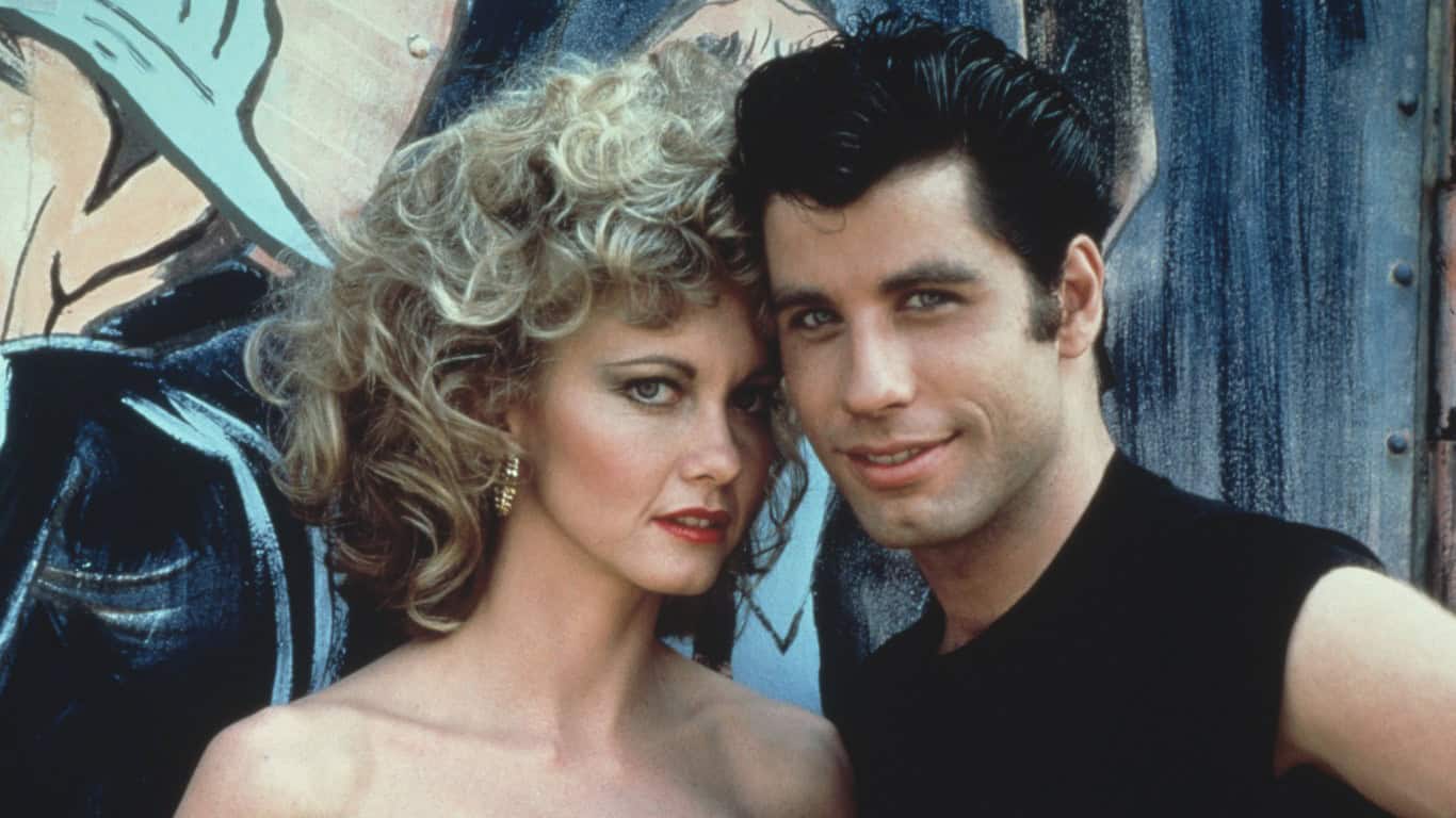 Sandy's leather bodysuit in "Grease"