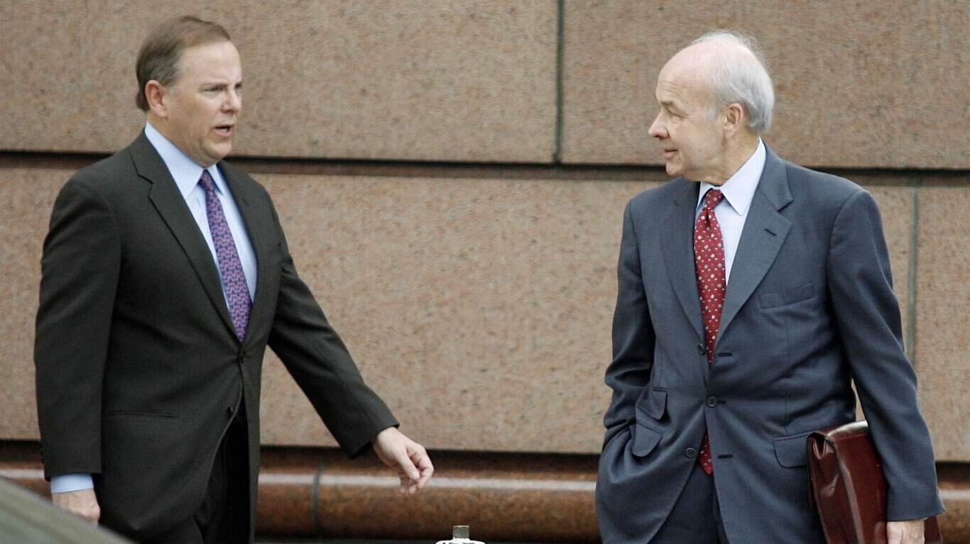 Kenneth Lay and Jeffrey Skilling
