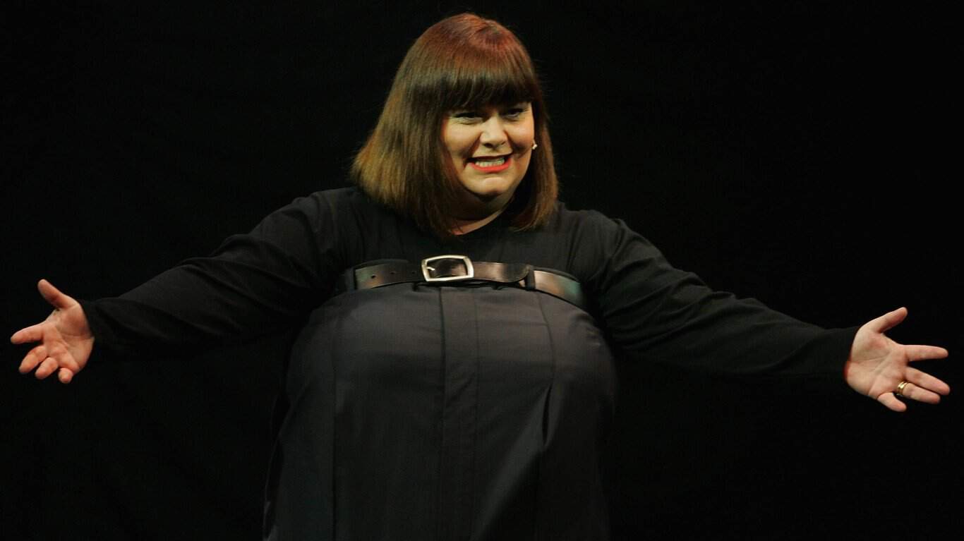 Dawn French and Jennifer Saunders (actors and comedians)
