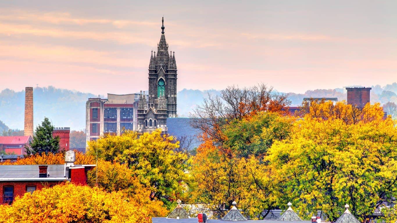 3. Reading, Pennsylvania